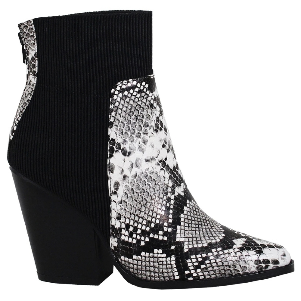 Alexie 11 Snake Skin Boot by YoKi Fashion